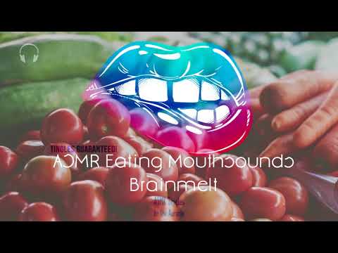 Eating various foods Mouthsounds [ASMR] ★ Brainmelt ★ [binaural] [multilayer]