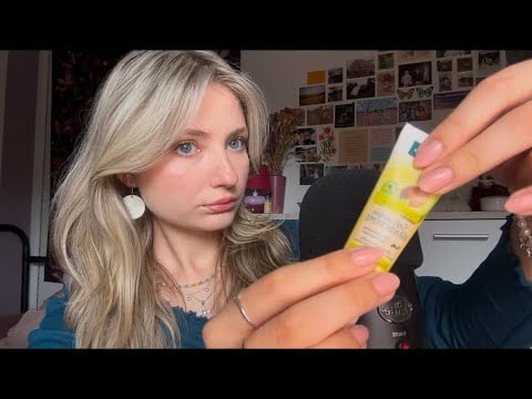 ASMR | inaudible whispering with sticky tapping | asmrlavender
