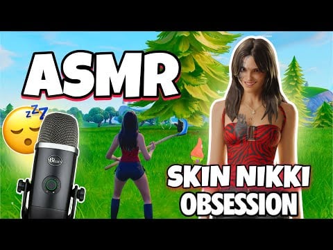 ASMR Français • CHUCHOTEMENT ET SKIN DE NIKKI D’OBSESSION SUR FORTNITE ! 😴 