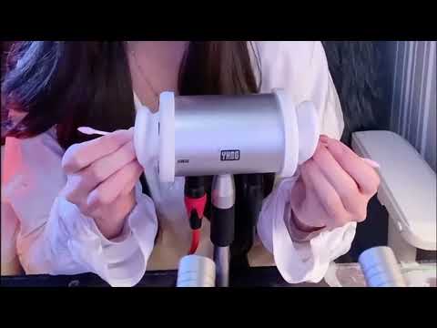 Deep Ear Cleaning ASMR: Feather Strokes, Head Wash & Bubbling Sounds for Sleep & Relaxation