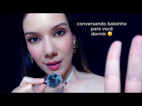 ASMR: VOU CONVERSAR ATÉ VOCÊ PEGAR NO SONO | Intercalando Sussurros e Voz Suave