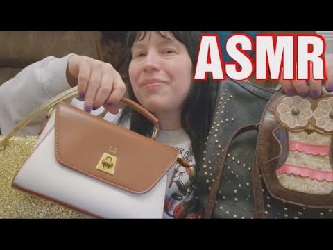 ASMR Handbag Collection      Whispering    Show & Tell ...    Trigger Sounds #asmr