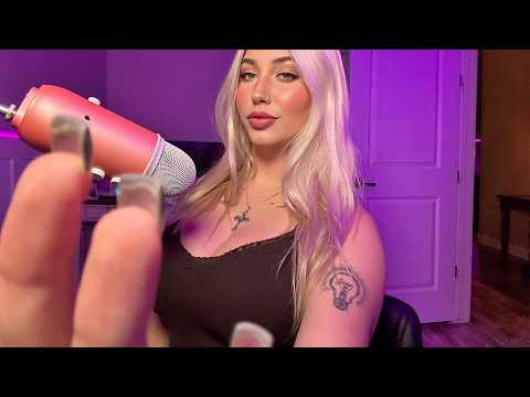 ASMR Touching & massaging your cute face...