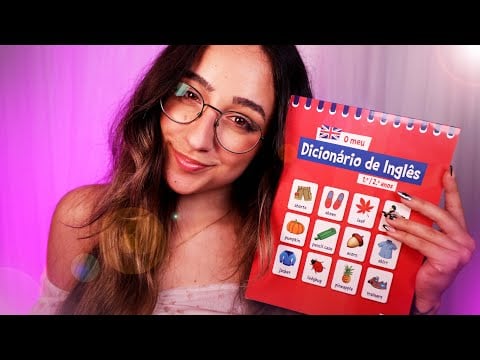 ASMR Português | Aulas de Inglês Básico com a Maya! ❤️ (2ª Temporada - Aula 3)