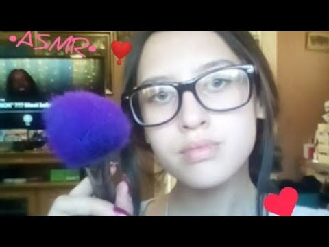 -ASMR- Brushing Your Face/Tapping|ASMRHeaven❣️