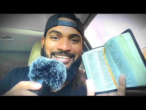 ASMR SONIDOS DE BOCA mientras te  LEO LA BIBLIA - Lectura Susurrada QUE TE HARÁ DORMIR CONFIADO