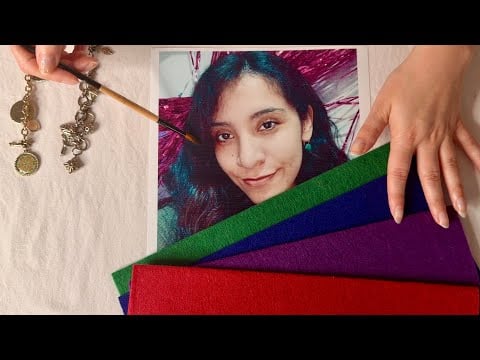 🌈 color analysis ASMR 🌈 on my subscribers | Part Two | gentle tracing, fabric swatching 