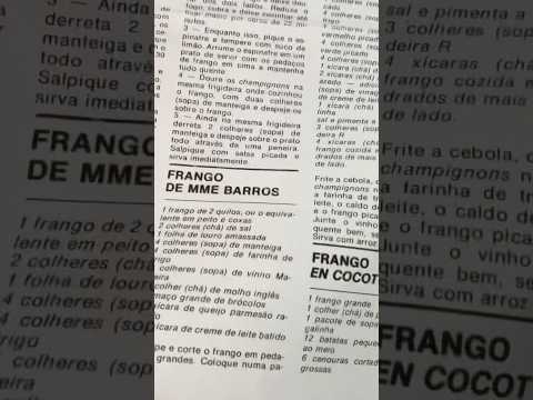 🍰📚 Livro de receitas da avó do meu noivo