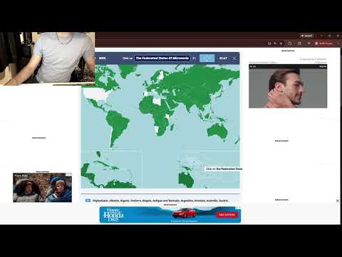 ASMR- White boy knows his Geography(rare)