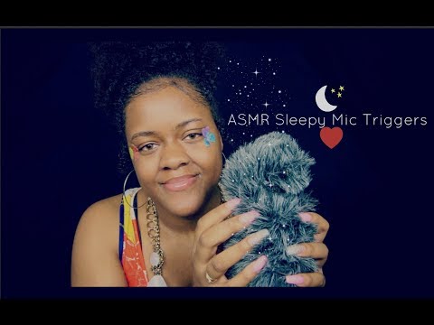 ASMR Sleepy Microphone Triggers ~ | Scratching, Rubbing...| ~Brain Massage~