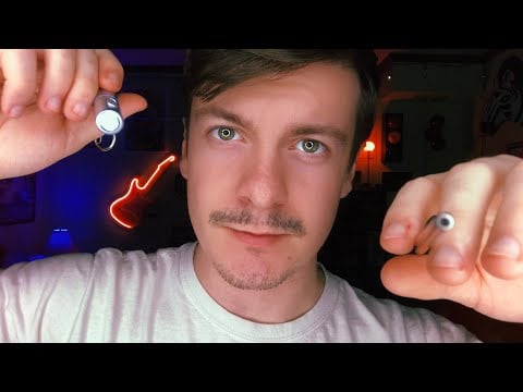 [ASMR] Your Face Is Crinkly Plastic | Crinkle Sounds & Light Triggers | Visual ASMR Triggers