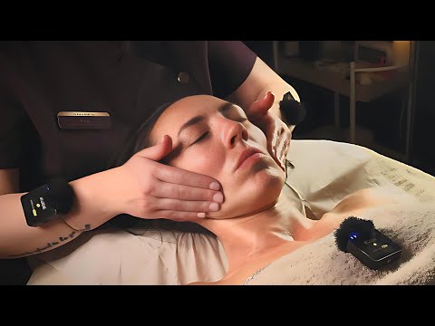 ASMR Real Person Spa Facial Massage For Relaxation