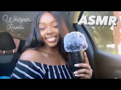 ASMR | Whisper Ramble 🤍 (New York Trip, Anxiety)