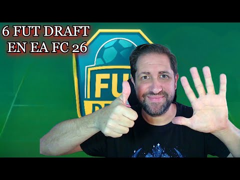 Gameplay en ASMR 💤 | 6 FUT Draft seguidos en EA FC 26 ⚽