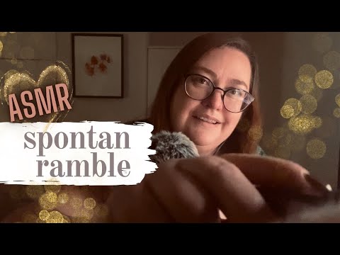 ASMR på svenska: Spontan ramble med sköna ljud 😴