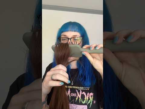 ASMR obsessed friend brushes your hair😍full on✅⏰ #asmr #shorts