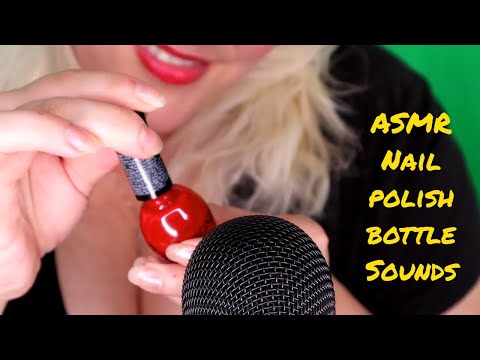 ASMR Nail polish | Glass tapping, Lid Sounds and more