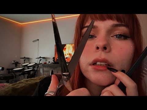 ASMR Cutting Your Hair For Four Hours (Weird Friend, Stalker, Midnight Barber Roleplay Compilation)