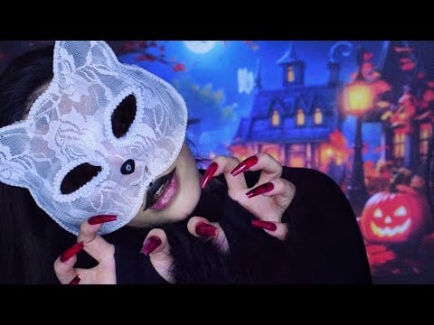 ASMR CATWOMAN ROLEPLAY 🐾 Purring CAT, Gentle Scratches & Face Cleaning for Deep Sleep