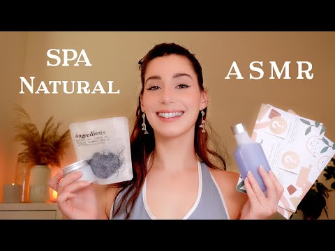 ASMR SPA NATURAL 🪔 SKINCARE Relajante con Sonidos Reales 💧💤 Roleplay en Español