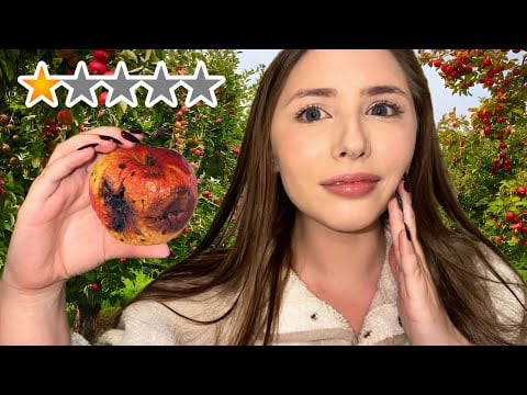 ASMR Roleplay | You Got a Job at the WORST RATED Apple Orchard 🍎🍏😬
