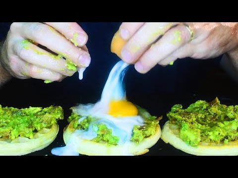 ASMR WORST EGGY AVOCADO TOAST FAIL * NO TALKING *  | Nomnomsammieboy