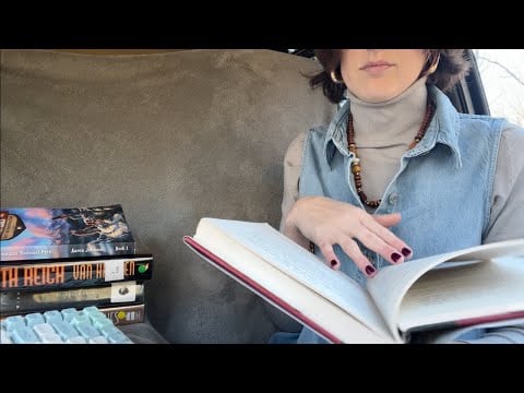 ASMR Soft Spoken Book Store Roleplay | Pleasant Book Sounds & Typing