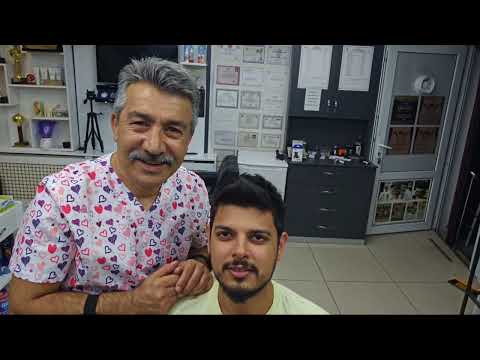 RELAXING HAIR CUTING AND CRAZY SKIN CARE WITH TURKISH BARBER MUNUR ONKAN