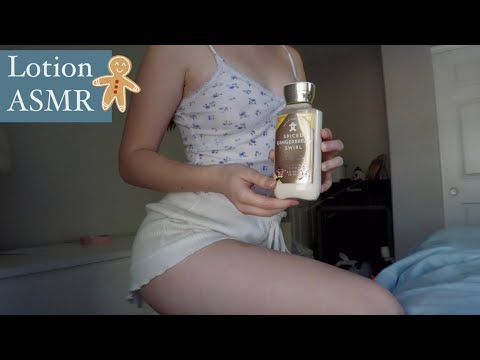 ASMR lotion sounds 🧴