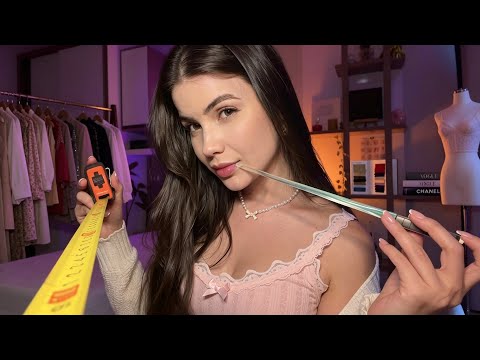 ASMR | Conferindo Suas Medidas Da Cabeça aos Pés 📏🧵