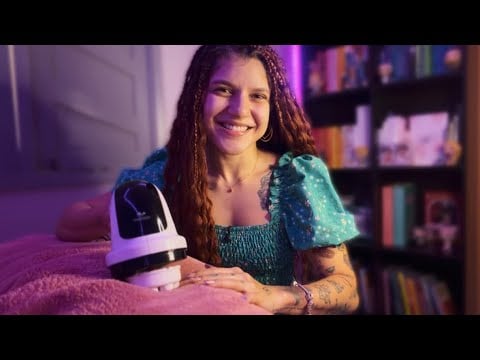 ✨ASMR✨Essa massagem nas costas vai te fazer dormir imediatamente 