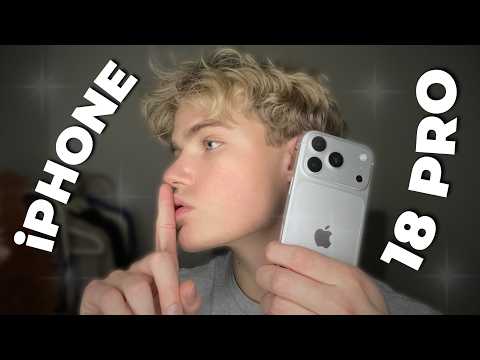 ASMR │ IPHONE 18 PRO Unboxing📱 (Tascam Microphone)