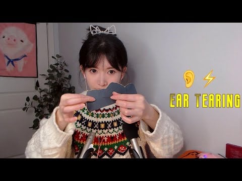 ASMR 免疫老司機體驗耳道撕裂感 大腦刺激深度入睡 Deep Stimulating Triggers Sounds