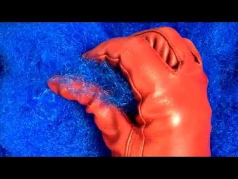 LEATHER GLOVES〜☆ CRACKLING〜☆ with SILK [[ASMR]]