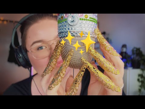 ASMR LONG CLAWS - Tapping/Scratching Tills Du Somnar (INTENSE TINGLES)