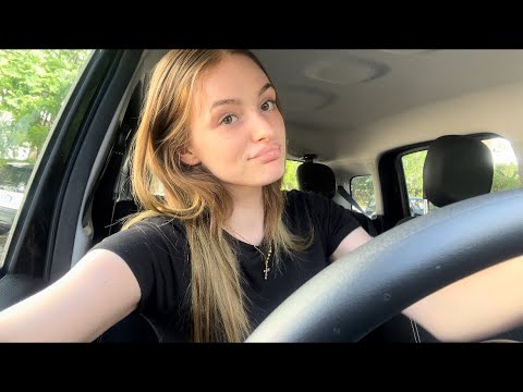 ASMR DANS MA VOITURE🏎️☁️ (asmr in car)