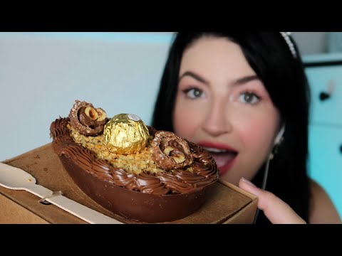 ASMR - COMENDO OVO DE PÁSCOA! (eating sounds)