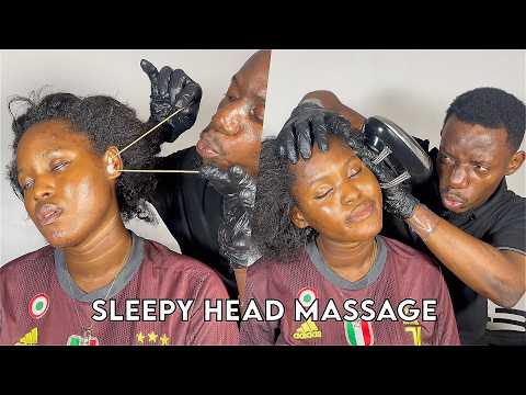 ASMR AGGRESSIVE HEAD SCALP SCRATCH WITH EAR TICKLING CLEAING LOTS OF TRIGGERS