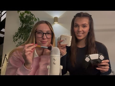 My friend tries ASMR again (german/deutsch)