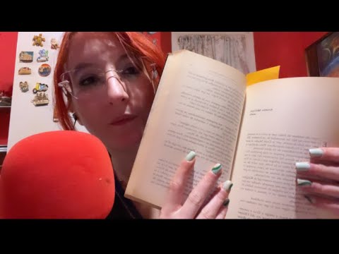 ASMR ITA* VI MOSTRO 3 LIBRI 📕📙📗* libri del mese* OnlyRED ASMR