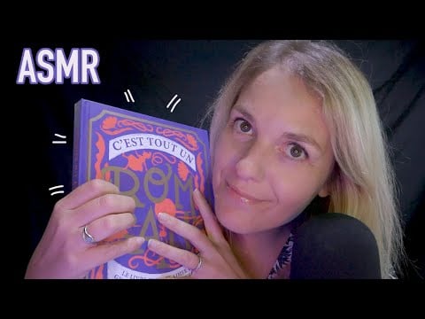 ASMR FR 📚 Lecture chuchotée très proche du micro pour t'amener jusqu'au sommeil