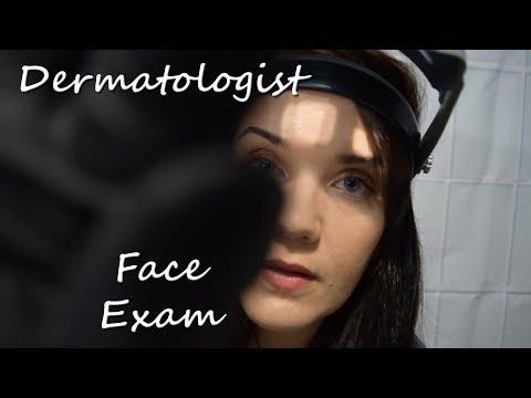 ASMR Dermatologist Roleplay - Gloves, Light Triggers, Face Touching