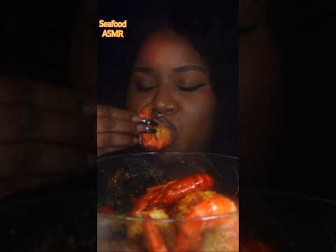 Jumbo shrimp #asmr #longnailsasmr #mukbang #eatingshow #eatingsounds