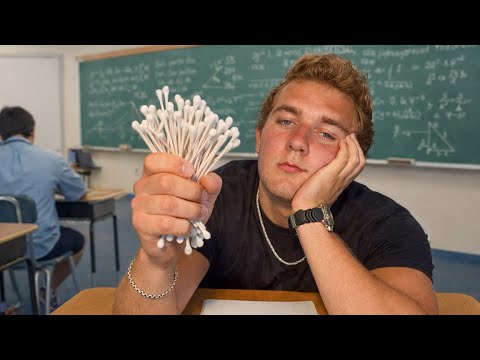 ASMR $5 math class ear cleaning