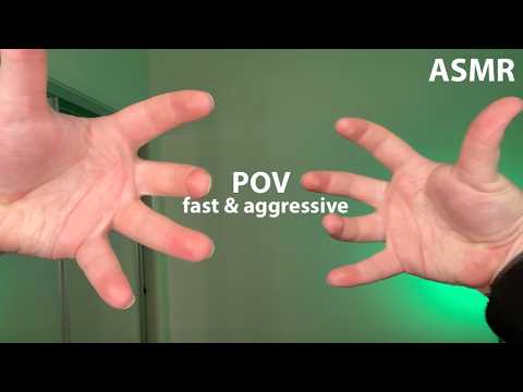 POV ASMR: Fast and Aggressive Hand Movements With Random Chaotic Triggers