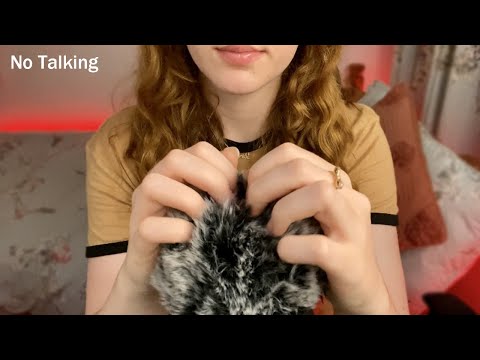 ASMR - Head Scratch & Fluffy Mic Massage for 30 mins | NO TALKING