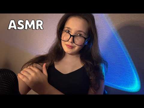 asmr | strap snapping, collarbone tapping, fabric scratching, body & hand sounds