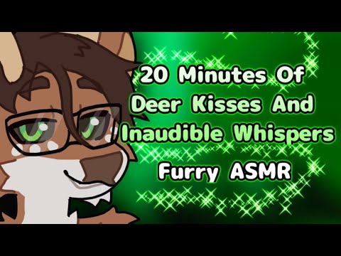 [Furry ASMR] Deer Gives You 20 Minutes Of Kissing And Inaudible Whispers