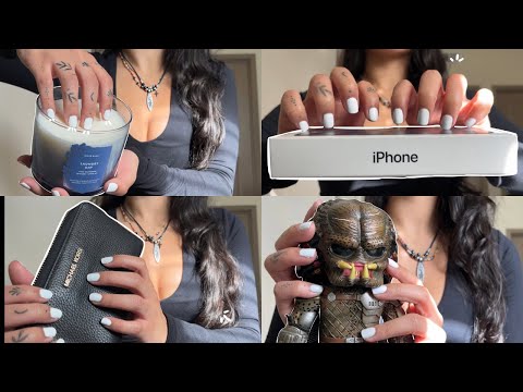 ASMR Fast Tapping Random Items