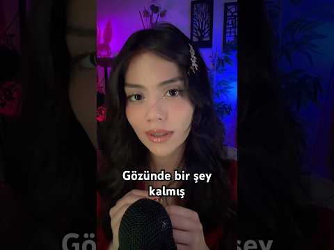 Gözüne bir şey kaçırmayı acilen bırakmalısın #asmr #asmrshorts